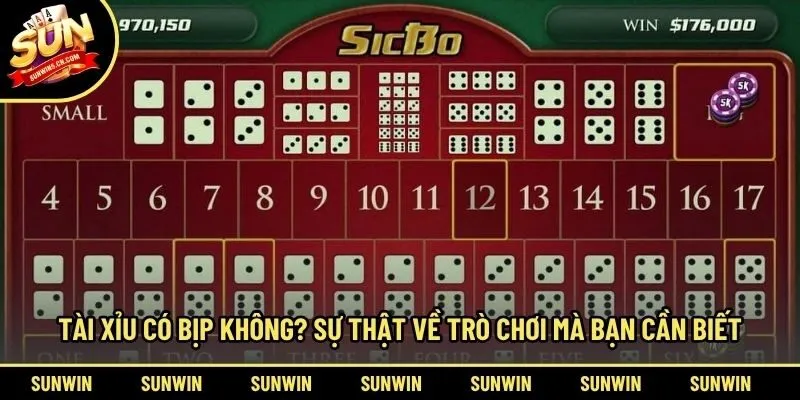 tài xỉu có bịp không